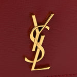 Smooth Calfskin Monogram Phone Holder Crossbody Opyum Red