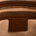 GG Supreme Monogram Small Horsebit 1955 Shoulder Bag Beige Brown Sugar
