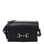 Calfskin Horsebit 1955 Shoulder Bag Black