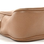 Pebbled Calfskin Small Soho Disco Bag Camelia