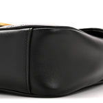 Calfskin Matelasse Small GG Marmont Shoulder Bag Black