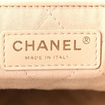 Shiny Calfskin Quilted Chanel 22 White