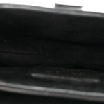 Grained Calfskin Mini Saddle Bag Black