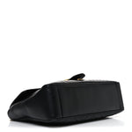 Calfskin Matelasse Medium GG Marmont Shoulder Bag Black
