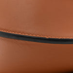 Calfskin Jacquard Small Gate Dual Bag Tan