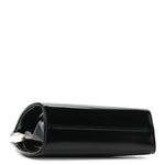 Brushed Calfskin Mini Wanda Top Handle Bag Black