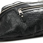 Guccissima Web Belt Bag Black