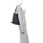Grained Calfskin Medium N/S Park Tote Marine