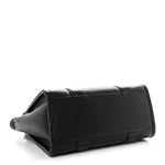 Grained Calfskin Small The Tote Bag Black