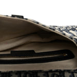 Oblique Saddle Bag Blue