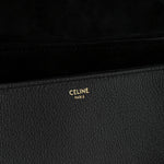 Supple Grained Calfskin Medium Soft 16 Bag Black
