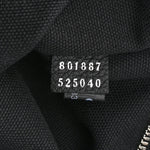 Calfskin Emblem Shoulder Bag Black