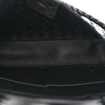 Nappa Intrecciato Small East West Andiamo Shoulder Bag Black