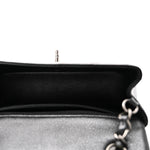 Caviar Quilted Mini Rectangular Flap Black