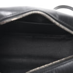 Calfskin Matelasse Monochrome Small GG Marmont Chain Shoulder Bag Black