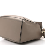 Grained Calfskin Small Puzzle Bag Sand