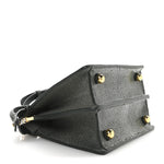 Stingray Shiny Nappa Petite Peekaboo I SEE U Satchel Verde Inglese