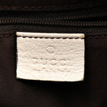 Monogram Medium D Gold Ring Hobo White