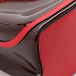 PVC Vlogo Small Escape Tote Red