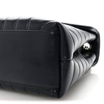 Calfskin Y Quilted Monogram Medium Loulou Chain Satchel Deep Marine