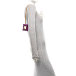 Nappa Micro One Stud Chain Bag Prune