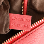 Calfskin Small Marcie Satchel Paradise Pink