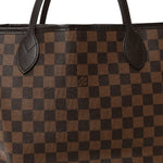 Damier Ebene Neo Neverfull MM Rose Ballerine