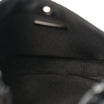 Satin Crystal Cleo Adjustable Strap Shoulder Bag Metal