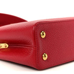 Taurillon Mini Capucines Scarlet