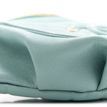 Caviar Quilted Filigree Waist Bag Light Blue
