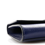 Chevre Mysore Medor 23 Clutch Bleu Encre