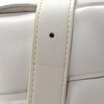Nappa Maxi Intreccio Padded Cassette Crossbody Bag Chalk