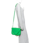 Calfskin Mount Envelope Bag Parakeet