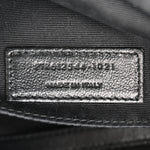 Calfskin Matelasse Monogram Lou Camera Bag Black
