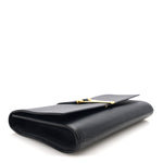 Calfskin Classic Y Ligne Clutch Black