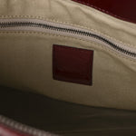 Nova Check Heart Print Pilgrim Satchel Berry