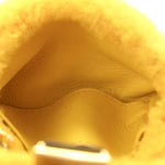 Shearling Vitello Grace Nano Baguette Charm Narciso