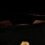 Shaggy Deer Tiny Fold Over Falabella Tote Black