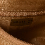 Caviar Square Stitched Bowler Beige