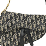 Oblique Saddle Bag Blue