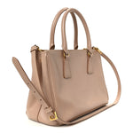 Saffiano Small Galleria Double Zip Tote Cammeo