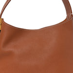 Grained Calfskin Low Key Hobo PM Cognac