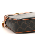 Triomphe Canvas Calfskin Medium Patapans Tan