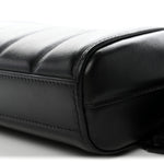 Lambskin Antigona U Padded Crossbody Bag Black