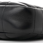 Calfskin Quilted Small Lola Camera Bag Black