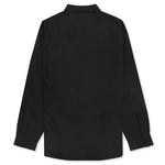 L/S Psycho Embroidery Shirt - Black