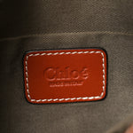 Calfskin Marcie Top Handle Bag Sepia