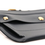 Calfksin Slim Belt Bag Black