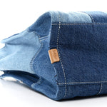 Denim Canvas Large The Tote Bag Blue