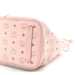 Visetos Medium Liz Reversible Shopper Tote Powder Pink